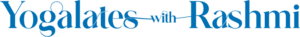 Yogalates with Rashmi logo for online yoga and fitness programs