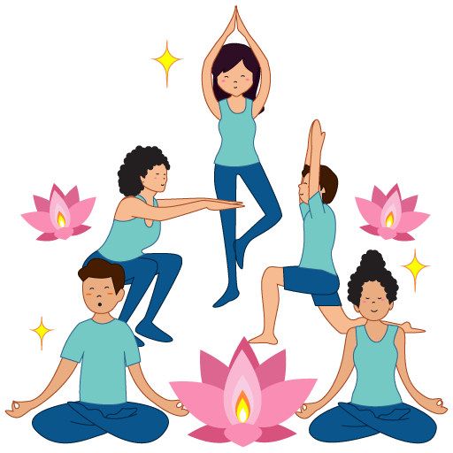 Creative yogalates session for beginners to improve flexibility, strength, and mind–body wellness