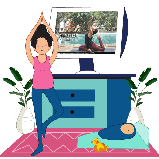 20 guided yogalates sessions for at-home practice to improve flexibility, strength, and mind–body wellness