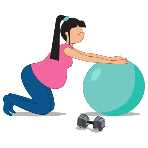 Prepare for delivery with yogalates sessions to improve strength, flexibility, and prenatal wellness